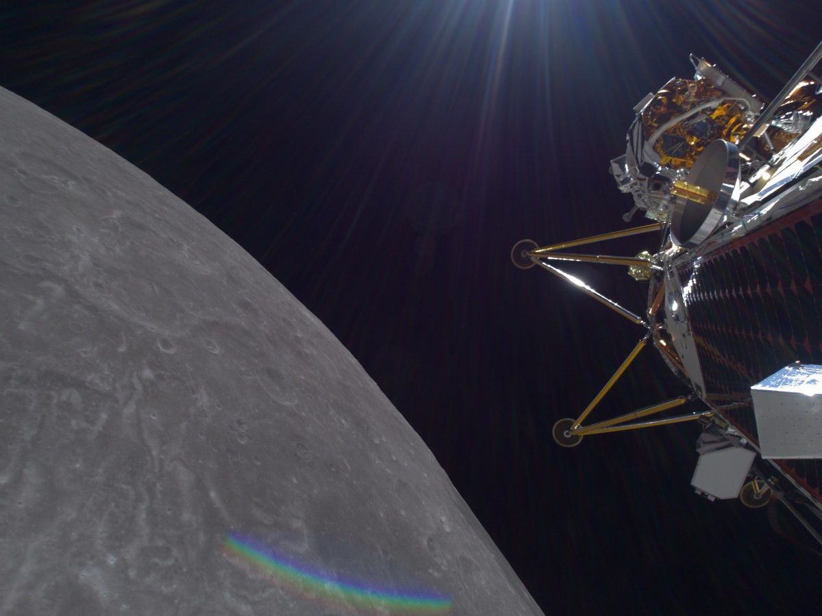 A second Intuitive Machines spacecraft just landed on the moon — and probably tipped over